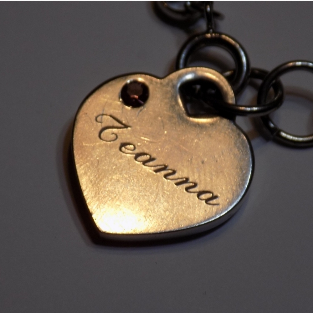 Teanna! I found your bracelet! Charm bracelet Silver charm bracelet 7.5"
